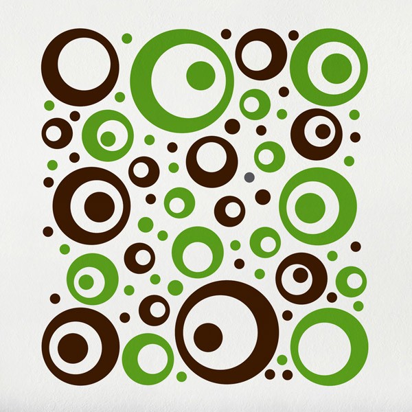 Wall Stickers: Set 106X Circles