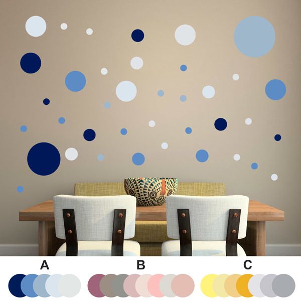 Wall Stickers: Circles Set Originals