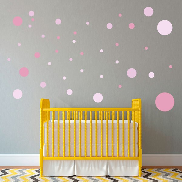 Wall Stickers: Set Joyful Circles