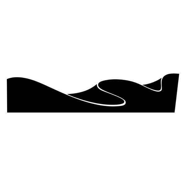 Car & Motorbike Stickers: Dune Side Sticker Kit for 2-Door 4x4