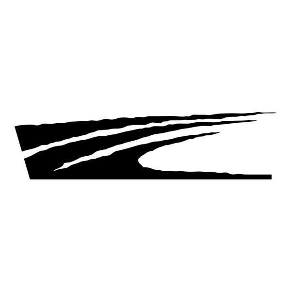 Car & Motorbike Stickers: Trail Side Sticker Kit for 4-Door 4x4