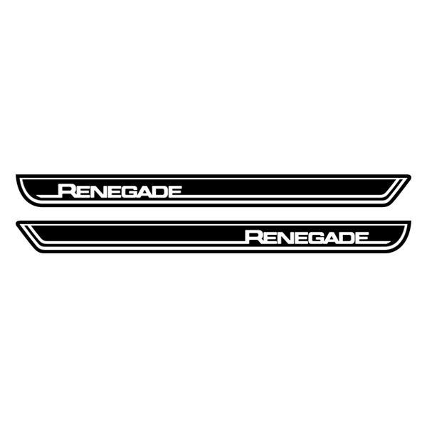 Car & Motorbike Stickers: Set 2X Renegade Side Bands