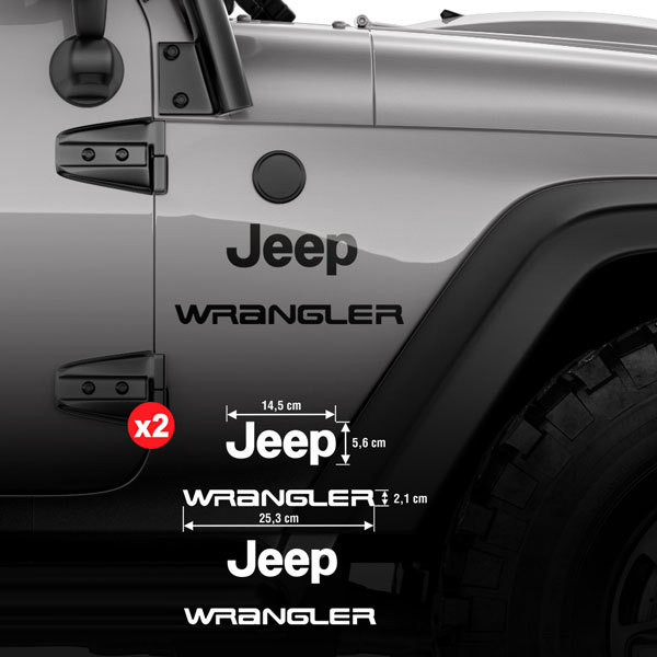 Sticker Set 2x Set 2x Jeep Wrangler Side Muraldecal Com Sticker Set 2x Set 2x Jeep Wrangler Side Muraldecal Com