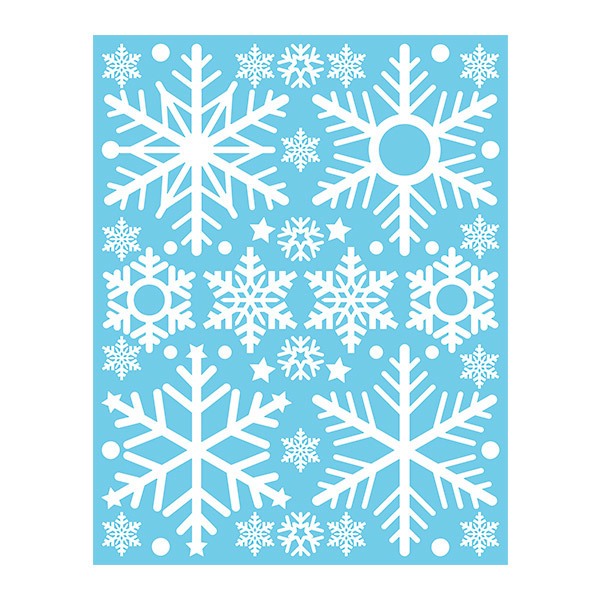 Wall Stickers: Set 45X Christmas Ornaments 3