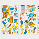 Stickers for Kids: Set 34X The Simpsons 4