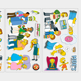 Stickers for Kids: Set 34X The Simpsons 5