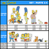 Stickers for Kids: Set 34X The Simpsons 7