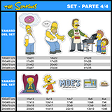 Stickers for Kids: Set 34X The Simpsons 9
