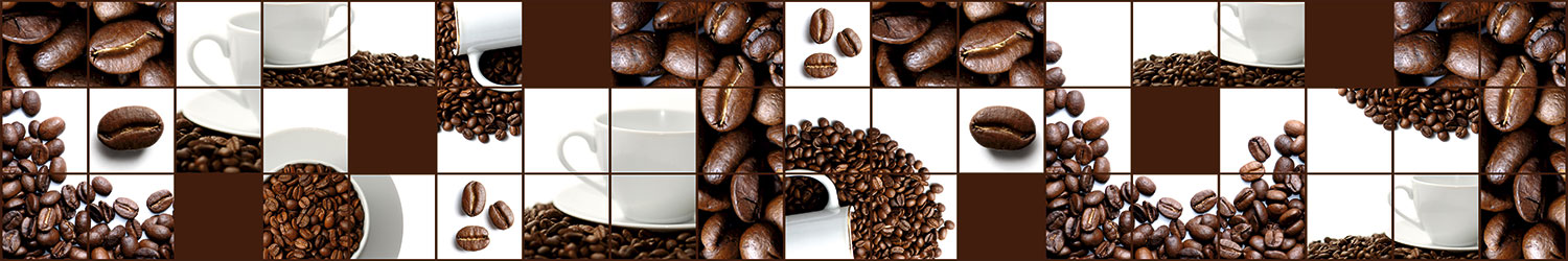 Wall Murals: Collage Coffee
