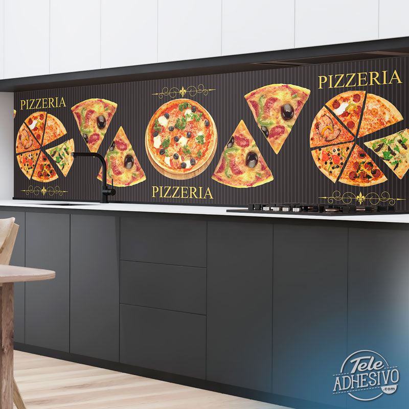 Wall Murals: Composition Pizzeria