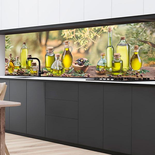 Wall Murals: Oils and olive trees