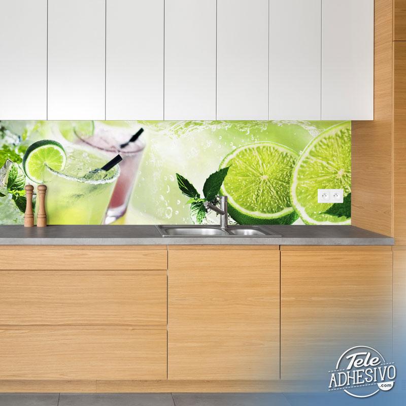 Wall Murals: Refreshing lime 2