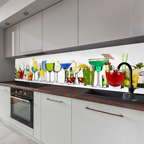 Wall Murals: Cocktail composition