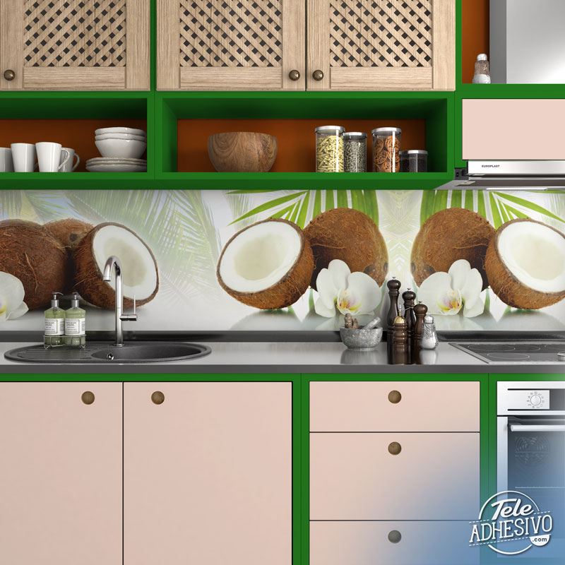 Wall Murals: Coconut Composition 2
