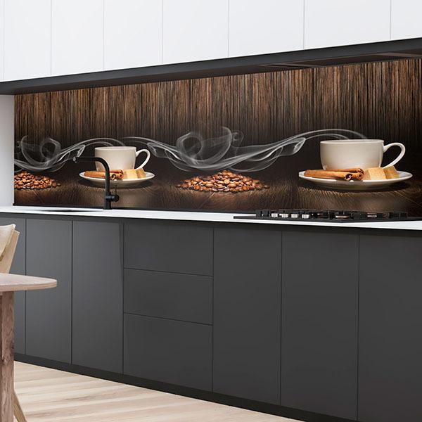 Wall Murals: Coffee composition