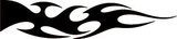 Car & Motorbike Stickers: Flames