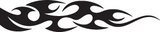 Car & Motorbike Stickers: Flames