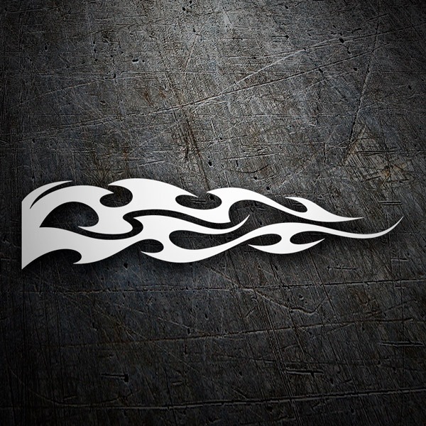 Car & Motorbike Stickers: Flames for the side