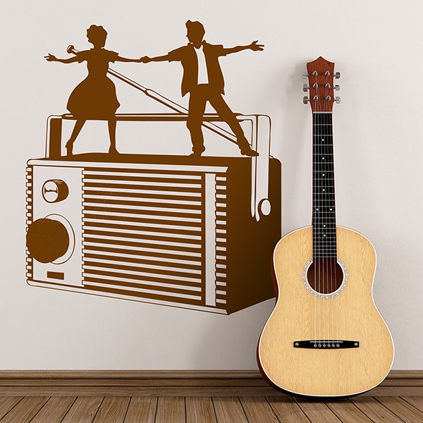 Wall Stickers: Dancing on the radio
