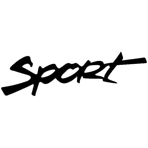 Car & Motorbike Stickers: Sport 18