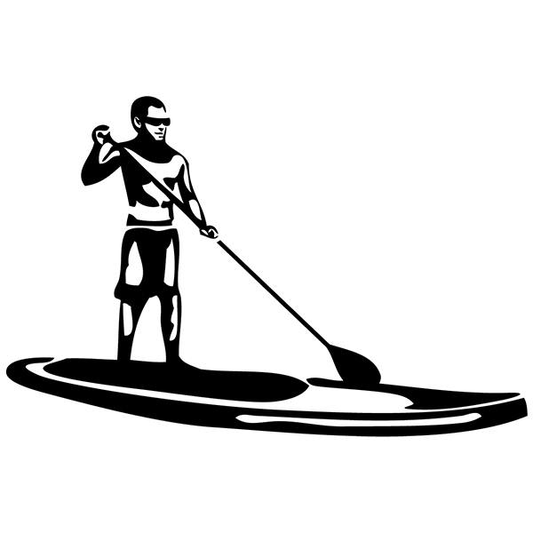 Car & Motorbike Stickers: Stand Up Paddle Surf
