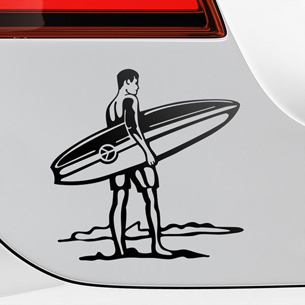 Car & Motorbike Stickers: Horizon Surf