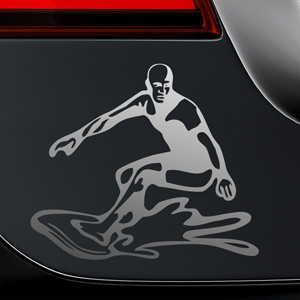 Car & Motorbike Stickers: Surfer