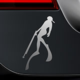 Car & Motorbike Stickers: Ascent spearfishing 2