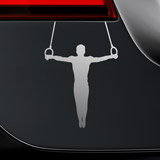 Car & Motorbike Stickers: Gymnastics Rings 2