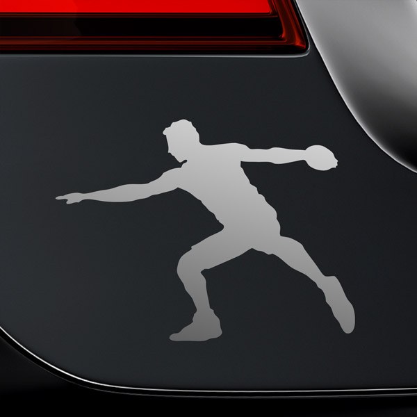 Car & Motorbike Stickers: Discus