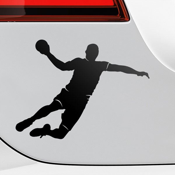 Car & Motorbike Stickers: Handball