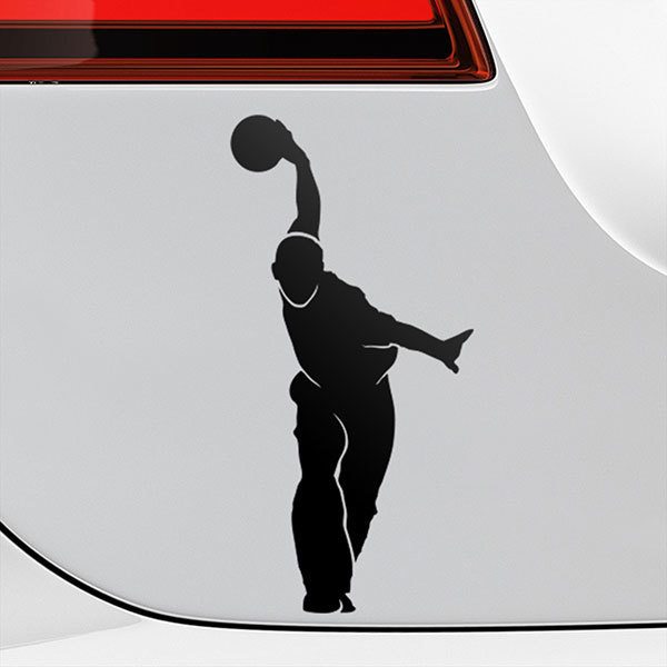 Car & Motorbike Stickers: Bowling