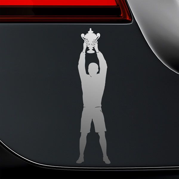 Car & Motorbike Stickers: Winning Wimbledon