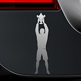 Car & Motorbike Stickers: Winning Wimbledon 2