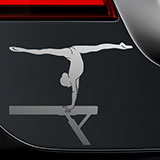 Car & Motorbike Stickers: Balance Beam 2