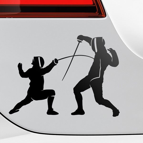 Car & Motorbike Stickers: Fencing