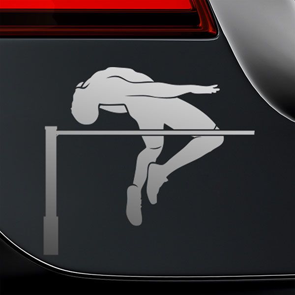 Car & Motorbike Stickers: High jump