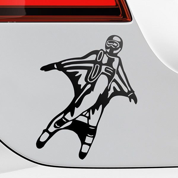 Car & Motorbike Stickers: Base Jumping