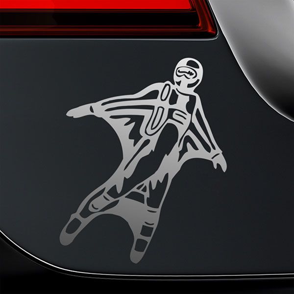 Car & Motorbike Stickers: Base Jumping