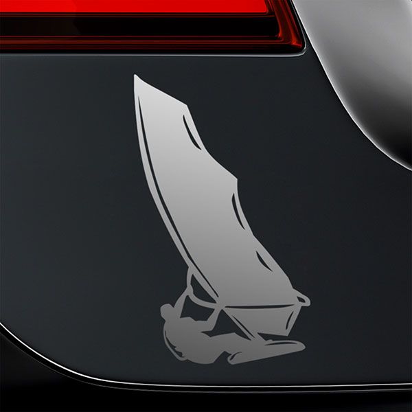 Car & Motorbike Stickers: Windsurfing sailing