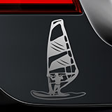 Car & Motorbike Stickers: Windsurfing Stand up 2