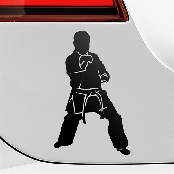 Car & Motorbike Stickers: Saju jirugi Taekwondo