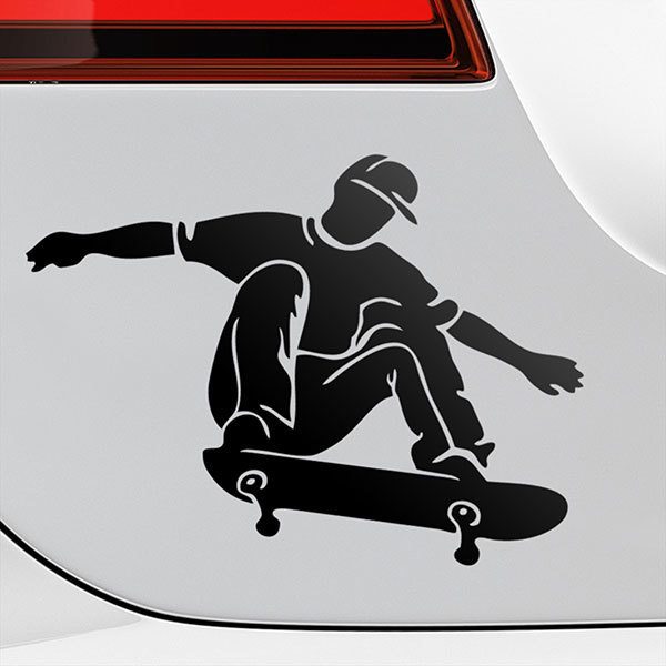 Car & Motorbike Stickers: Ollie Skate