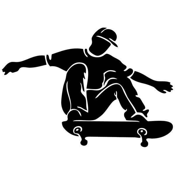 Car & Motorbike Stickers: Ollie Skate