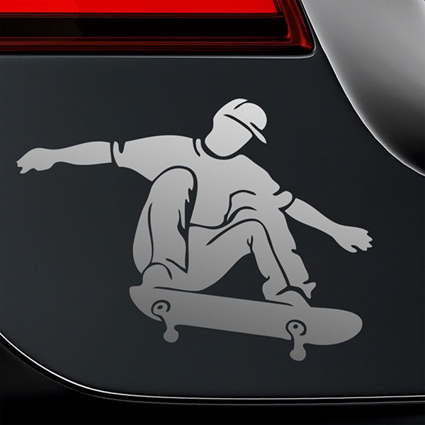 Car & Motorbike Stickers: Ollie Skate