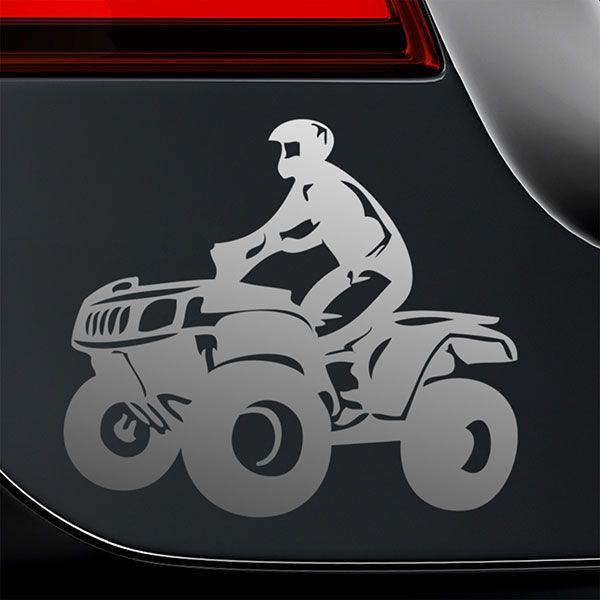 Car & Motorbike Stickers: Quad vehicle