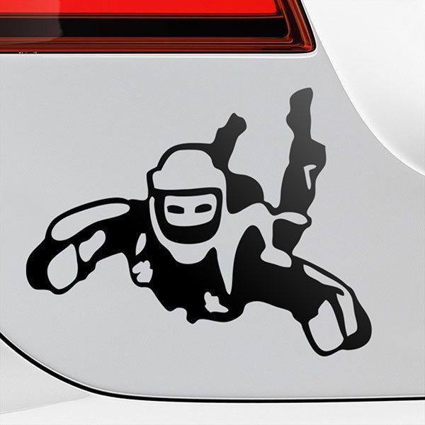 Car & Motorbike Stickers: Freefall