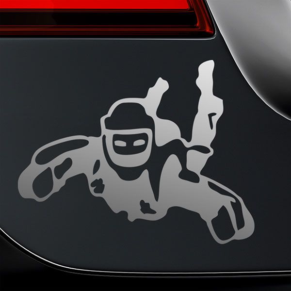 Car & Motorbike Stickers: Freefall