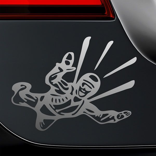 Car & Motorbike Stickers: Paratrooper