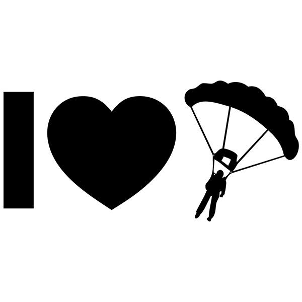 Car & Motorbike Stickers: I love Fly